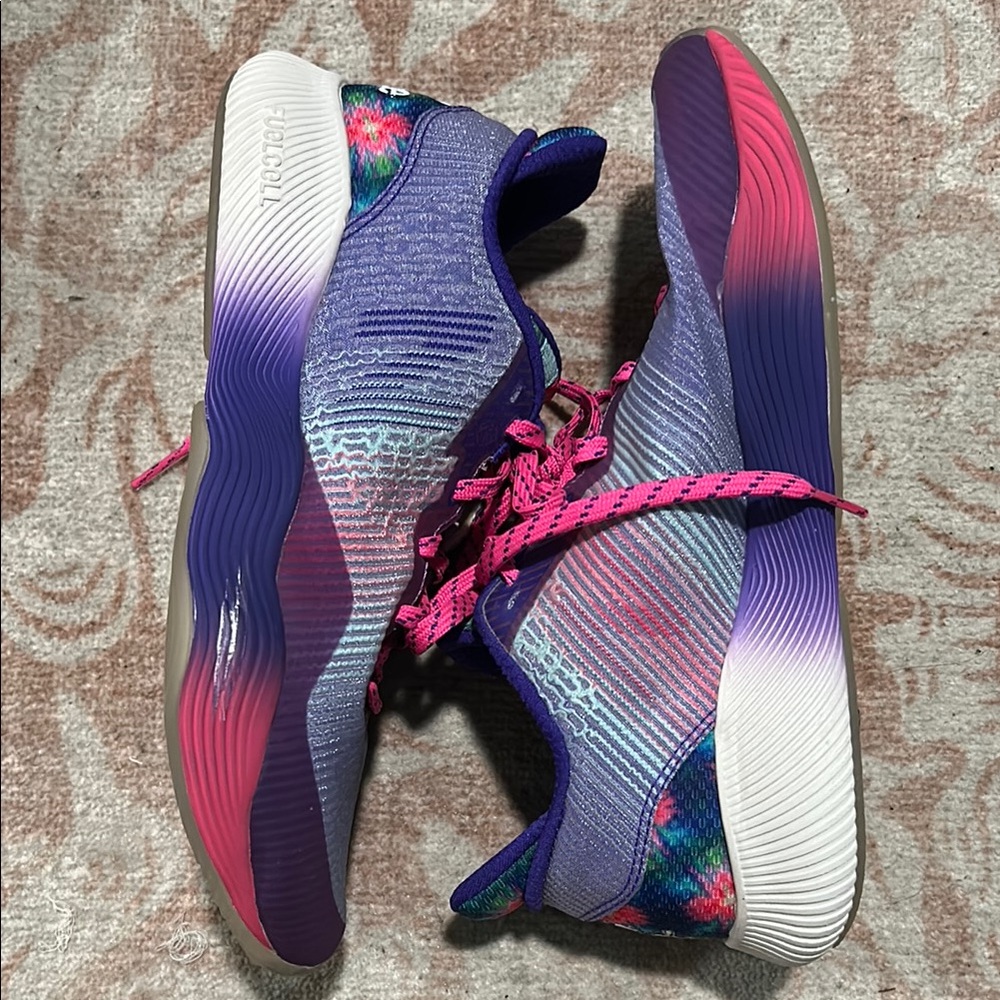 New Balance Women's Purple and Pink Running Shoes